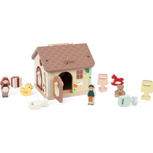 Classic World Wooden House With Locks C20270 6927049022708