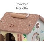 Classic World Wooden House With Locks C20270 6927049022708