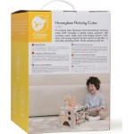 Classic World Multi-activity Wooden Cube Bees C20192 6927049021923