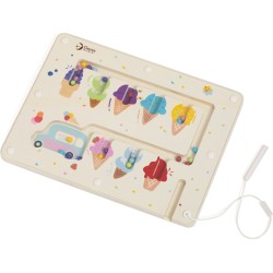 Classic World Wooden Magnetic Maze With Ice Creams C20237 6927049022371