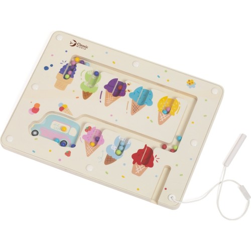 Classic World Wooden Magnetic Maze With Ice Creams C20237 6927049022371