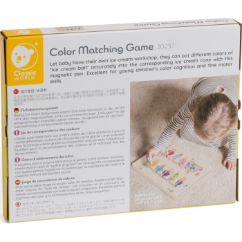 Classic World Wooden Magnetic Maze With Ice Creams C20237 6927049022371