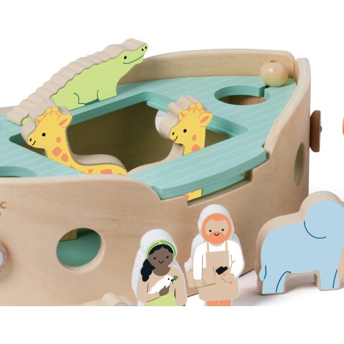 Classic World Noah's Ark Wooden Construction C20188 6927049021886