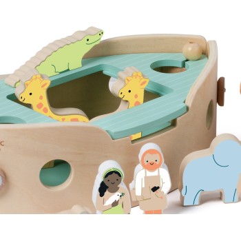 Classic World Noah's Ark Wooden Construction C20188 6927049021886