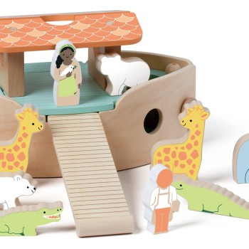 Classic World Noah's Ark Wooden Construction C20188 6927049021886