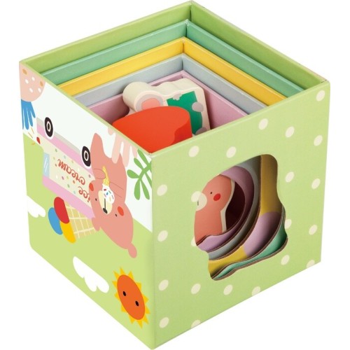 Classic World Forest Animals Stacking Cubes C20222 6927049022227