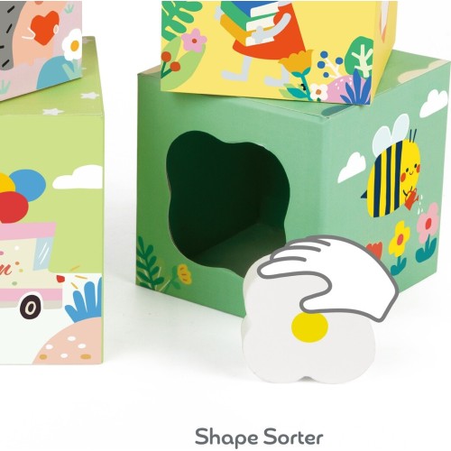 Classic World Forest Animals Stacking Cubes C20222 6927049022227