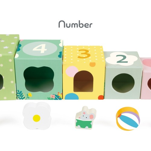 Classic World Forest Animals Stacking Cubes C20222 6927049022227