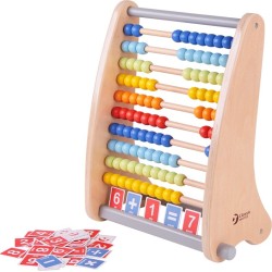 Classic World Wooden Abacus With Math Cards C54181 6927049054181