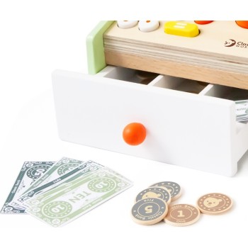 Classic World Wooden Cash Register C54167 6927049054167