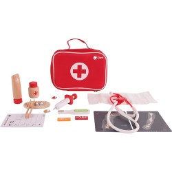 Classic World Wooden Doctor's Suitcase Set C54419 6927049054419