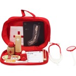 Classic World Wooden Doctor's Suitcase Set C54419 6927049054419