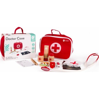Classic World Wooden Doctor's Suitcase Set C54419 6927049054419