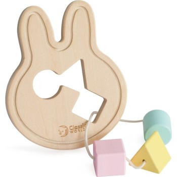 Classic World Ξύλινο Σετ για Μωρά 12μ+ Hello Box C10029 6927049010293