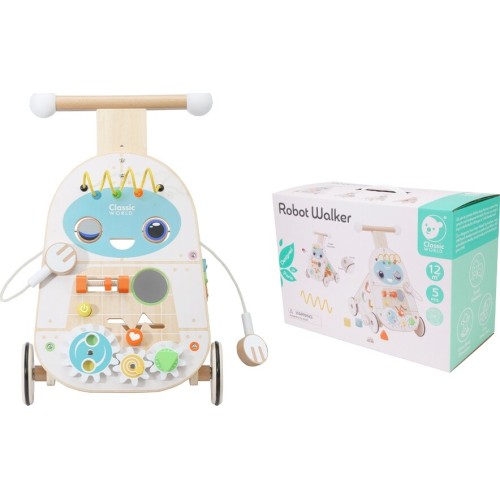 Classic World Wooden Walking Robot C10515 6927049015151