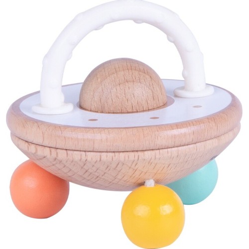 Classic World UFO Wooden Baby Rattle C10006 6927049010064