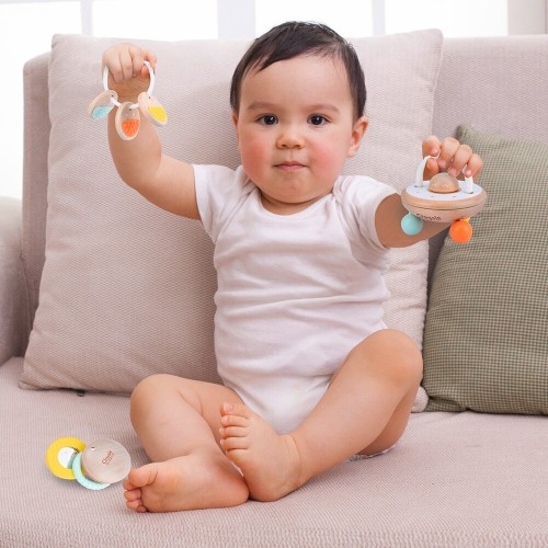 Classic World UFO Wooden Baby Rattle C10006 6927049010064