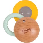Classic World Ξύλινη Κουδουνίστρα Μακαρόν C10007 6927049010071