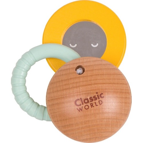 Classic World Wooden Macaron Rattle C10007 6927049010071