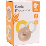 Classic World Wooden Macaron Rattle C10007 6927049010071