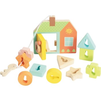 Classic World Wooden Skill House With Locks C20143 6927049021435