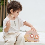 Classic World Wooden Hedgehog With Activities and Xylophone C20137 6927049021374