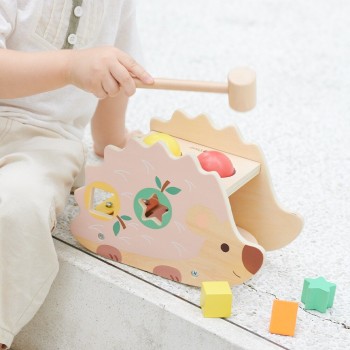 Classic World Wooden Hedgehog With Activities and Xylophone C20137 6927049021374