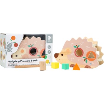 Classic World Wooden Hedgehog With Activities and Xylophone C20137 6927049021374