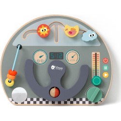 Classic World Wooden Steering Wheel Activity Board C20171 6927049021718