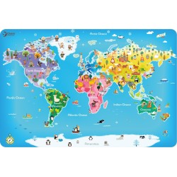 Classic World Παζλ Χάρτης του Κόσμου C40074 6927049040740
