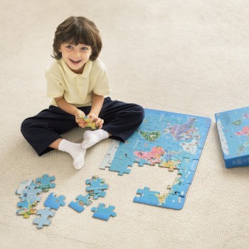 Classic World World Map Puzzle C40074 6927049040740