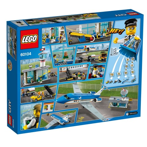 LEGO City Airport Τερματικός Σταθμός Επιβατών Αεροδρομίου 60104 5702015591720