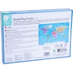 Classic World World Map Puzzle C40074 6927049040740