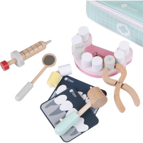 Classic World Wooden Dentist's Case Set C50556 6927049055560