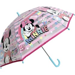 chanos Childrens Rain Umbrella With Cane Simple R45cm poe Minnie 3649 5203199036491