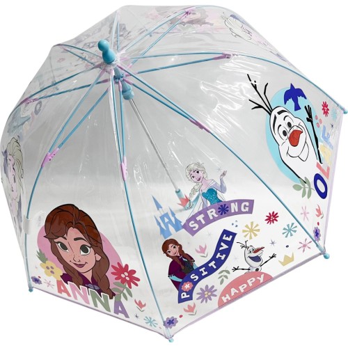 chanos Childrens Rain Umbrella With Stick Simple R45cm poe Frozen 3 3524 5203199035241