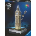 Ravensburger 3D Iconics Big Ben Night Edition 216τμχ 12008025 4005555080251