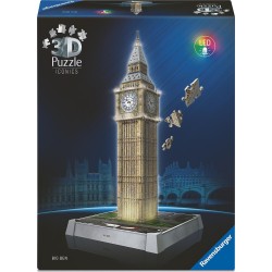 Ravensburger 3D Iconics Big Ben Night Edition 216pcs 12008025 4005555080251