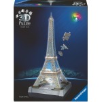 Ravensburger 3D Iconics Πύργος του Άιφελ Night Edition 216τμχ 12008024 4005555080244