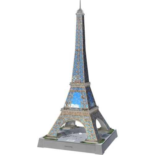 Ravensburger 3D Iconics Πύργος του Άιφελ Night Edition 216τμχ 12008024 4005555080244