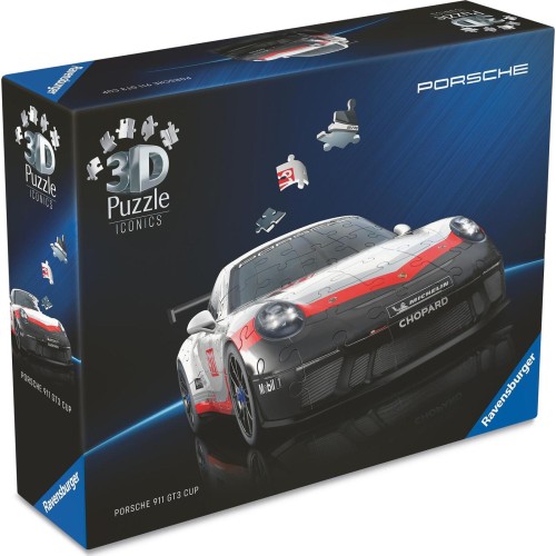 Ravensburger 3D Iconics 108 pcs Porsche GT3 Cup 12008039 4005555080398
