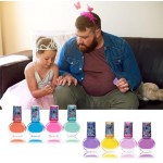 kids licensing Disney Stitch Non-Toxic Peel-Off Water-Based Safe Quick Dry Nail Polish |Gift Kit Set For Kids Tweens Girls, Shim