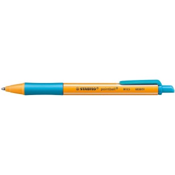 STABILO Pointball Pen 0.5Mm - Light Blue (6030/51)  4006381437110