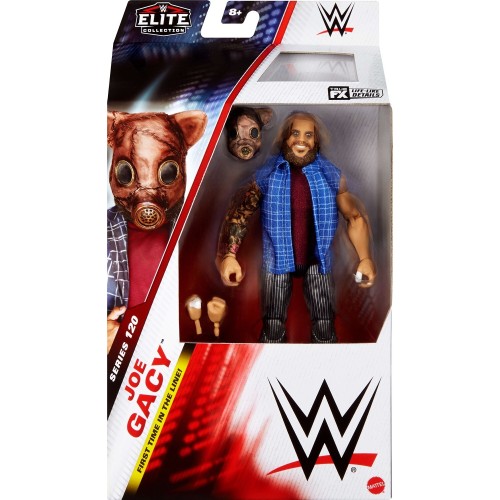 Mattel WWE Elite Joe Gacy Action Figure, Series 120, 6-inch Collectible With Articulation & Accessories GDF60 / JCJ32 1947352711