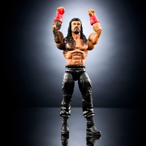 Mattel WWE Elite Roman Reigns Action Figure, Series 120, 6-inch Collectible With Articulation & Accessories GDF60 / JCJ30 194735
