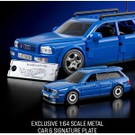 Mattel Brick Shop Hot Wheels '94 Audi Avant RS2 Building Toy Kit (253 Pieces), For Collectors JGR28 194735331550