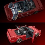 Mattel Brick Shop Hot Wheels ’90 Acura NSX Building Toy (876 Pieces), For Collectors JFT17 194735304806
