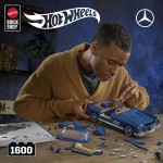 Hot Wheels Mattel Brick Shop Mercedes-Benz 300 SL Building Toy Kit (1600 Pieces), For Collectors HWW25 194735221899