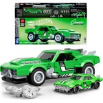 Mattel Brick Shop Hot Wheels Custom ’68 Camaro Building Toy Kit (289 Pieces), For Collectors JFT16 194735304837