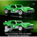 Mattel Brick Shop Hot Wheels Custom ’68 Camaro Building Toy Kit (289 Pieces), For Collectors JFT16 194735304837